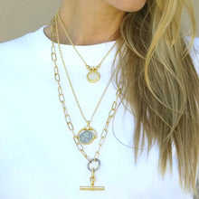 Load image into Gallery viewer, TAT2 Designs Jewelry - Necklaces Mixed Metal Belle Pave Toggle Necklace
