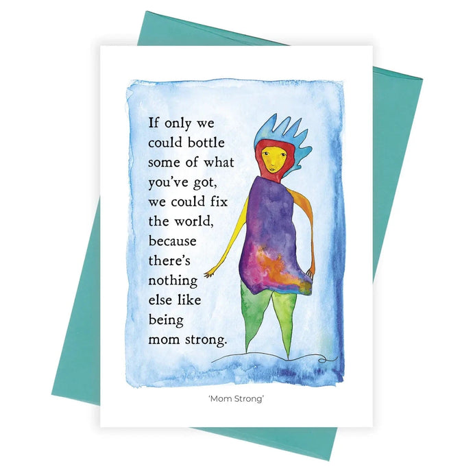 Storypeople Books Cards Games and Puzzles - Cards - All Occasion Mom Strong Card