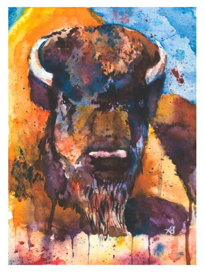 Aaron Burgers Wall Art Monarch of the Prairie Print