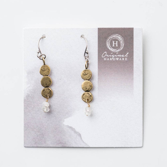 Original Hardware Jewelry - Earrings Moonstone Alchemy Earrings