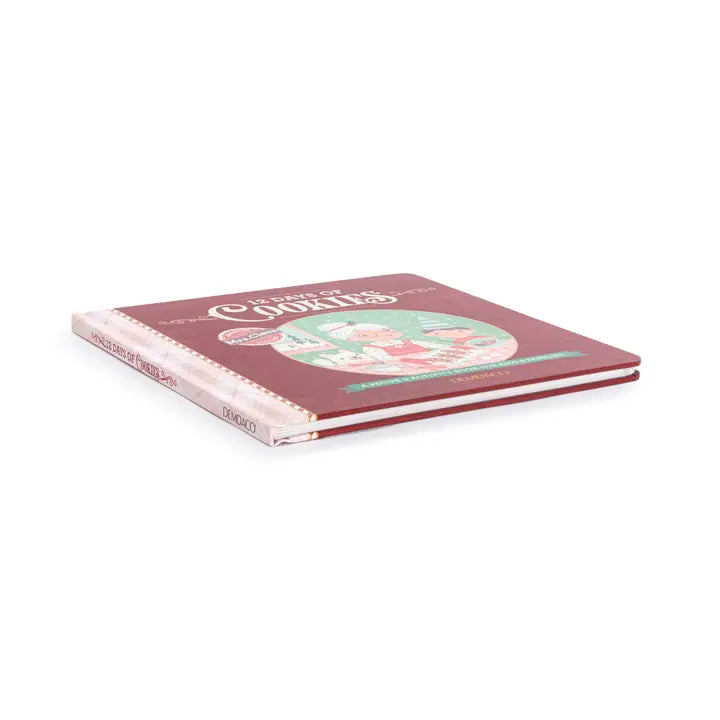 Demdaco Recipe Book Mrs. Claus 12 Days of Cookies Countdown Recipe Book