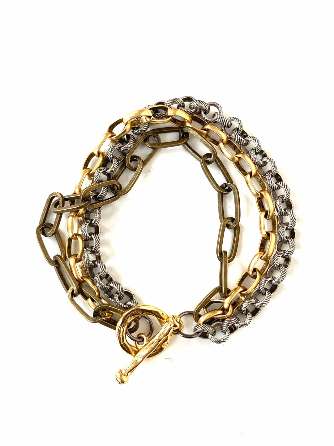 CV Designs Jewelry - Bracelets Multi Chain Toggle Bracelet
