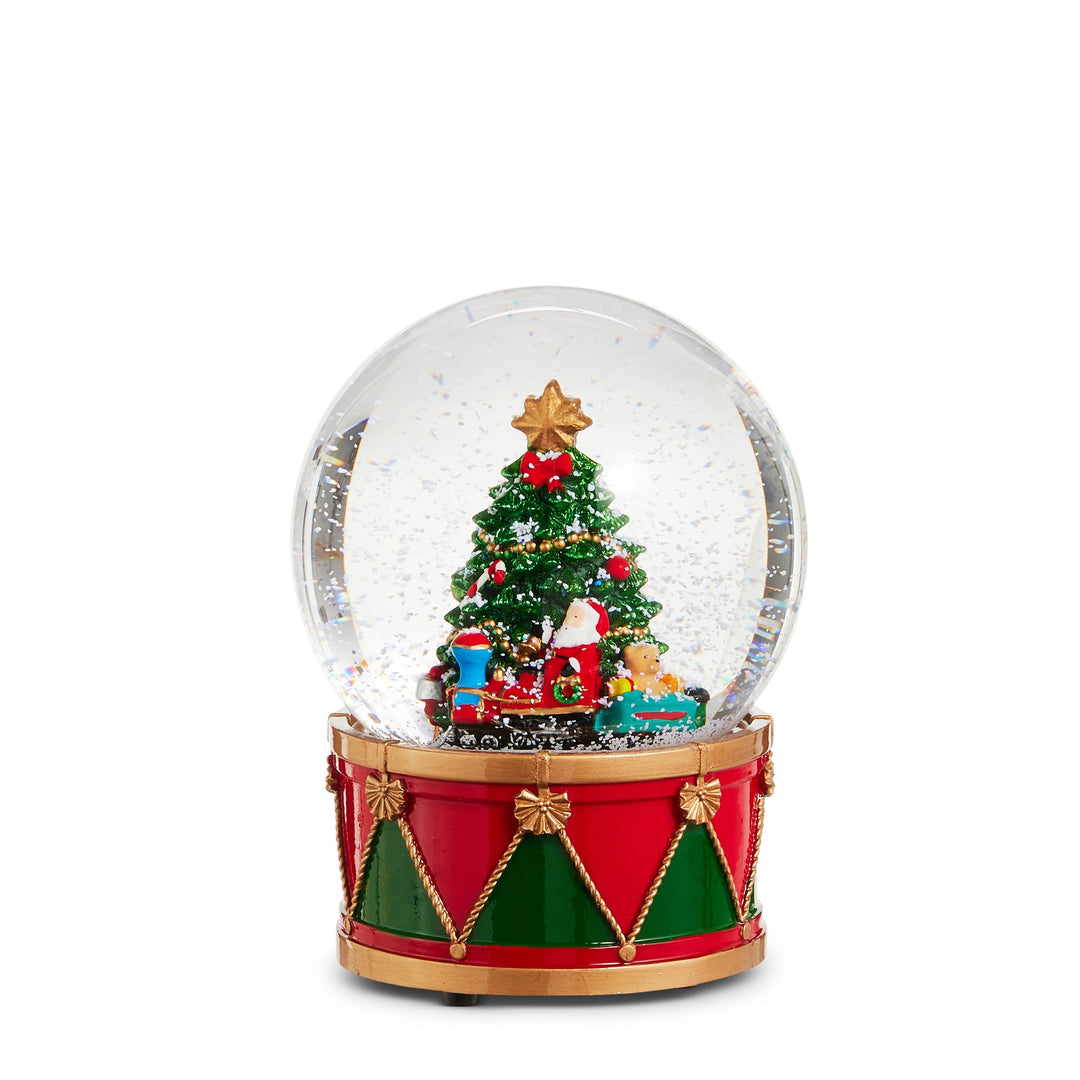 Raz Imports Inc Christmas Snow Globe Musical Santa Christmas Water Globe – 5″