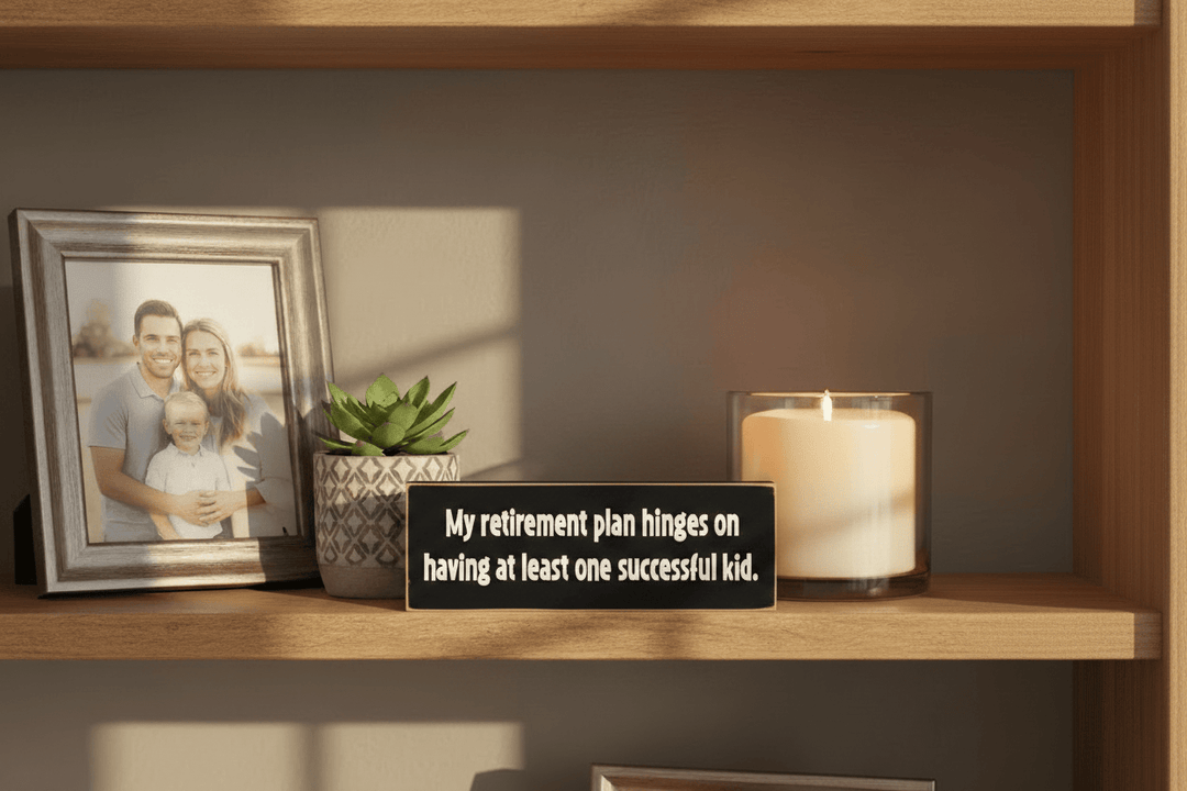 Sawdust City Other - Novelty Gifts My Retirement Plan Hinges On Black Plaque