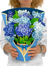 Load image into Gallery viewer, FreshCut Paper LLC Greeting &amp; Note Cards Nantucket Hydrangeas Pop-Up Greeting Card
