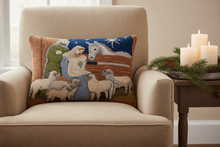 Load image into Gallery viewer, Peking Handicraft Pillow Nativity Scene Hook Pillow
