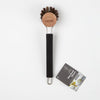 Cose Nuove Home Decor - Linens Natural Bristle Brush Silicone Handle Black