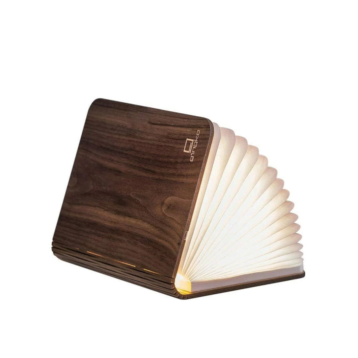 Gingko Designs Home Decor - Indoor - Clocks Natural Wood Smart Book Light