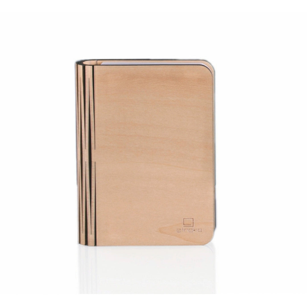 Gingko Designs Home Decor - Indoor - Clocks Maple/Natural / Small Natural Wood Smart Book Light