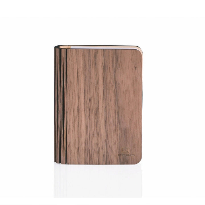 Gingko Designs Home Decor - Indoor - Clocks Walnut / Small Natural Wood Smart Book Light