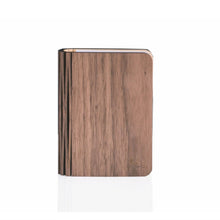 Load image into Gallery viewer, Gingko Designs Home Decor - Indoor - Clocks Walnut / Small Natural Wood Smart Book Light
