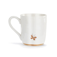 Load image into Gallery viewer, Demdaco Home Decor - Home Accent Neutral Duo Butterfly Mug w/Gold Trim
