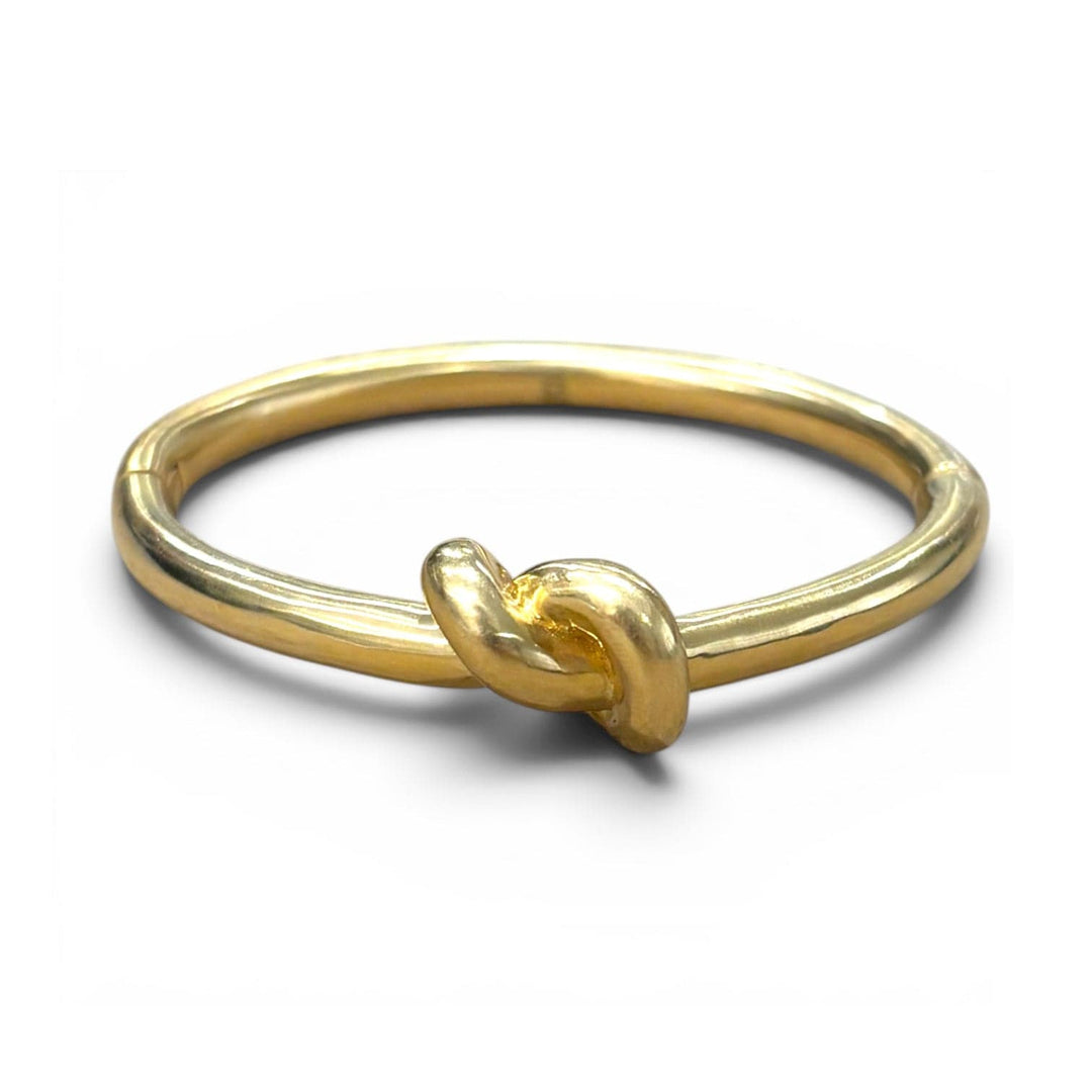 TAT2 Designs Jewelry - Bracelets Gold Noa Knot Bangle Bracelet