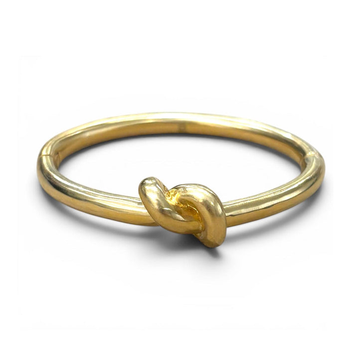 TAT2 Designs Jewelry - Bracelets Gold Noa Knot Bangle Bracelet
