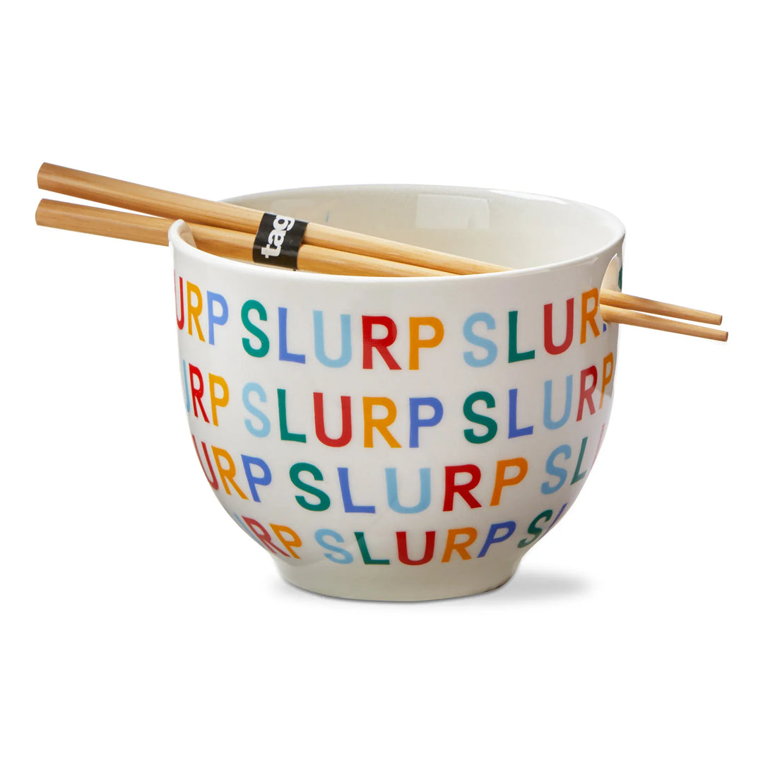 Tag True Living Home Decor - Kitchen Gourmet Entertaining - Serveware Functional Noodle Bowl Slurp