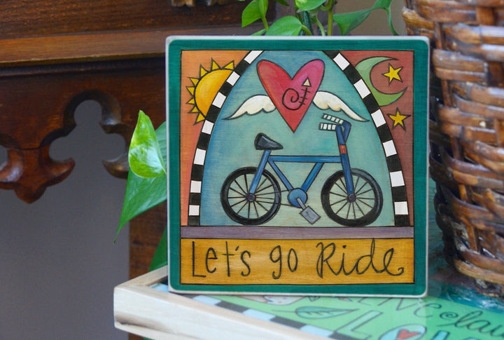 Sincerely Sticks Wall Art On Your Left 6" x 6" Plaque