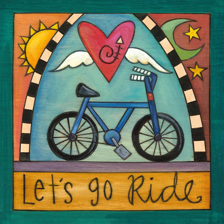 Sincerely Sticks Wall Art On Your Left 6" x 6" Plaque