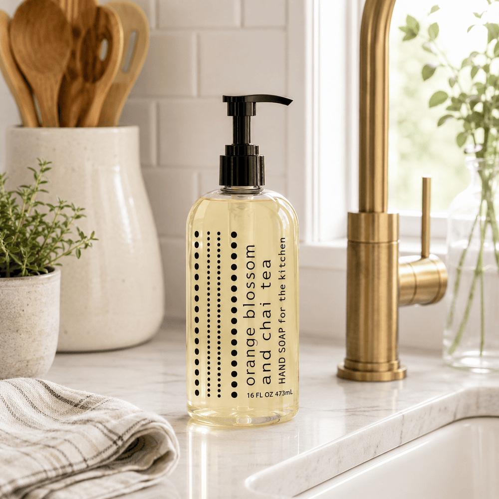 Greenwich Bay Trading Co. Kitchen Soap Orange Blossom & Chai Tea Kitchen Soap | 16 fl oz