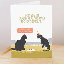 Load image into Gallery viewer, Modern Printed Matter Cards Organic Mouse Birthday Card
