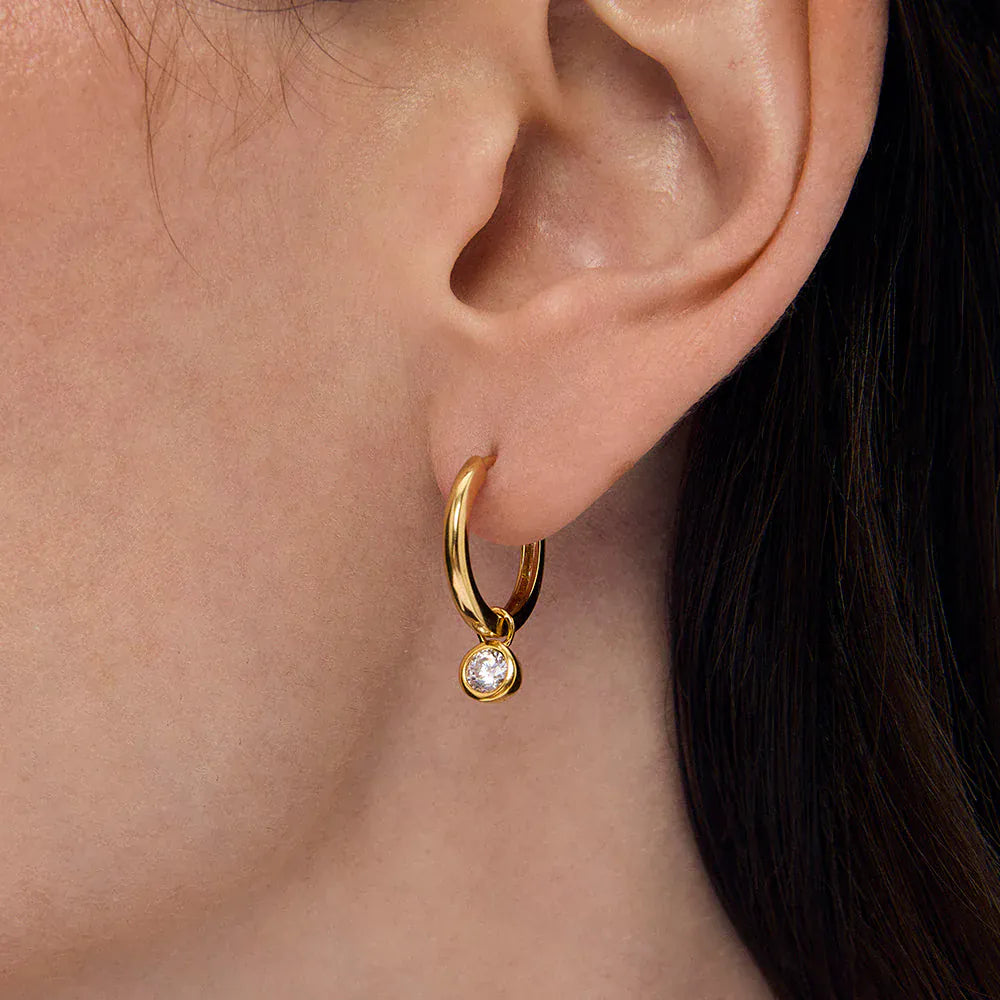 Dean Davidson Jewelry - Necklaces - Dean Davidson Orsay Huggie Hoops Gold