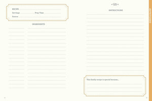 Peter Pauper Press Our Family Recipes