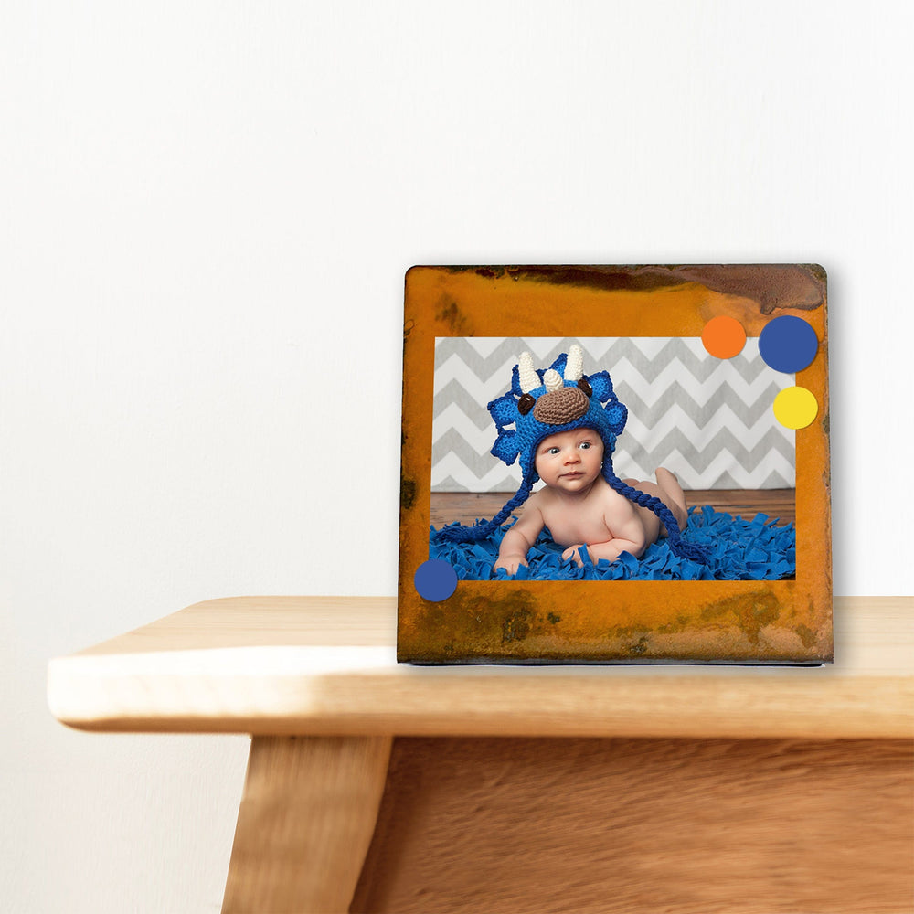 Spunky Fluff Proudly handmade in South Dakota, USA Painted Dot Magnets, Mixed