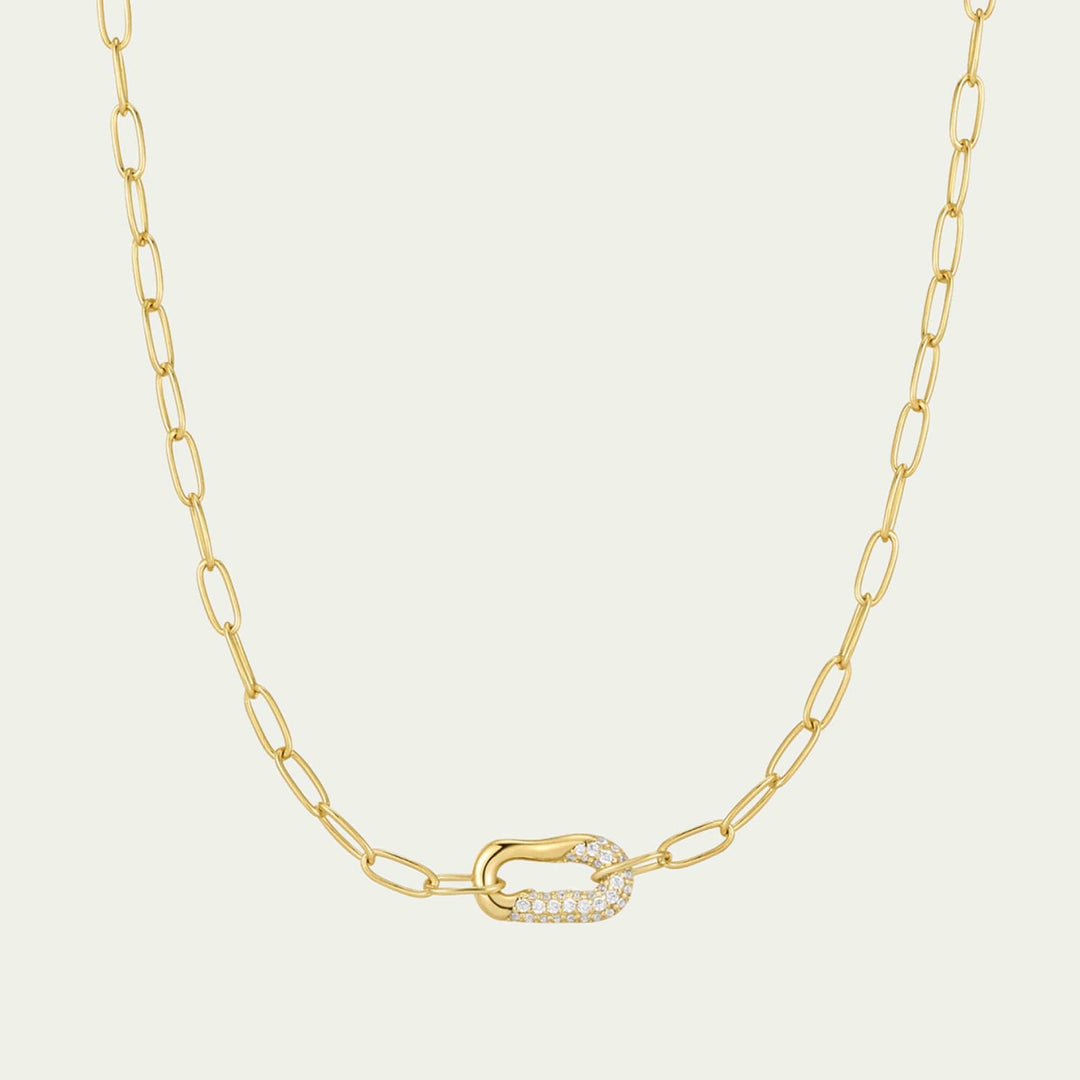 Dean Davidson Jewelry - Necklaces Pavé Chain Necklace – Gold