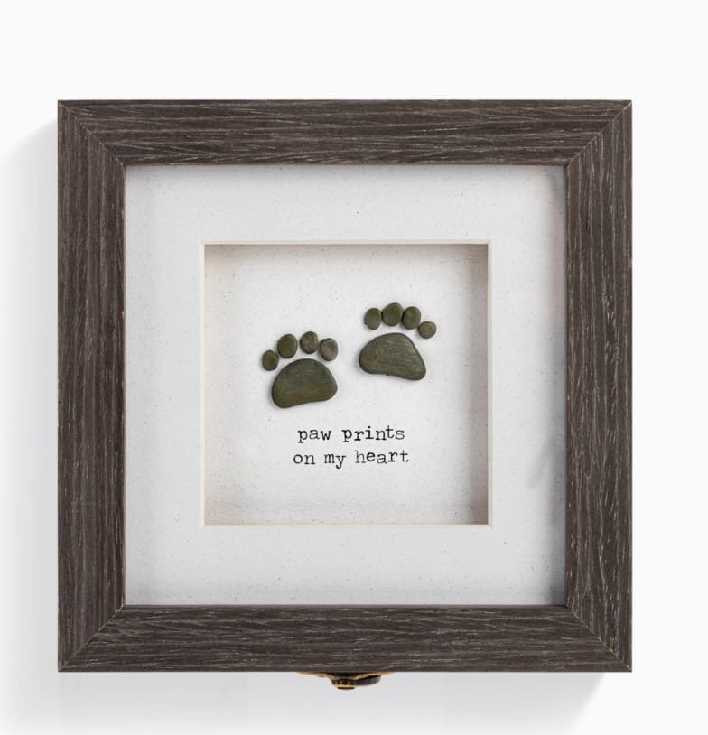 Demdaco Home Decor - Kitchen Gourmet Entertaining - Serveware Functional Paw Prints Keepsake Box