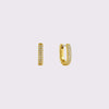 Dean Davidson Jewelry - Earrings Gold Petite Pave Huggie