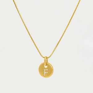 Dean Davidson Jewelry - Necklaces F Petite Pave Initial Pendant, Pavé Initial Necklace