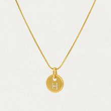 Load image into Gallery viewer, Dean Davidson Jewelry - Necklaces H Petite Pave Initial Pendant, Pavé Initial Necklace
