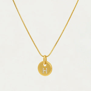 Dean Davidson Jewelry - Necklaces H Petite Pave Initial Pendant, Pavé Initial Necklace