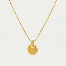 Load image into Gallery viewer, Dean Davidson Jewelry - Necklaces K Petite Pave Initial Pendant, Pavé Initial Necklace
