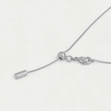 Load image into Gallery viewer, Sticks and Steel Petite Pave Mini Tube Necklace
