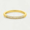 Dean Davidson Jewelry Gold Petite Pave Ring
