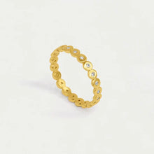 Load image into Gallery viewer, Dean Davidson Jewelry Gold Petite Pave Simple Stacker
