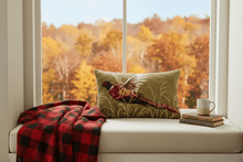 Load image into Gallery viewer, Peking Handicraft Home Decor - Home Accent Pheasant Hook Pillow
