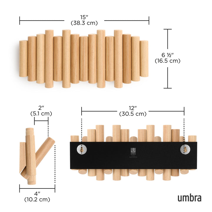 umbra Home Decor - Indoor - Furniture Lighting Mirrors Wall Art Picket Rail Hook