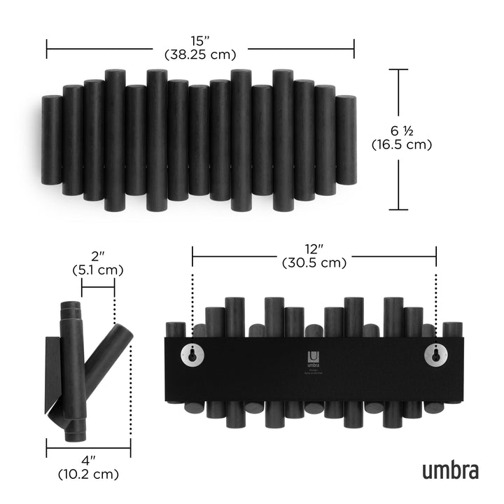 umbra Home Decor - Indoor - Furniture Lighting Mirrors Wall Art Picket Rail Hook