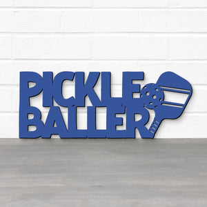 Spunky Fluff Proudly handmade in South Dakota, USA Pickleballer Pickleball Wall Art