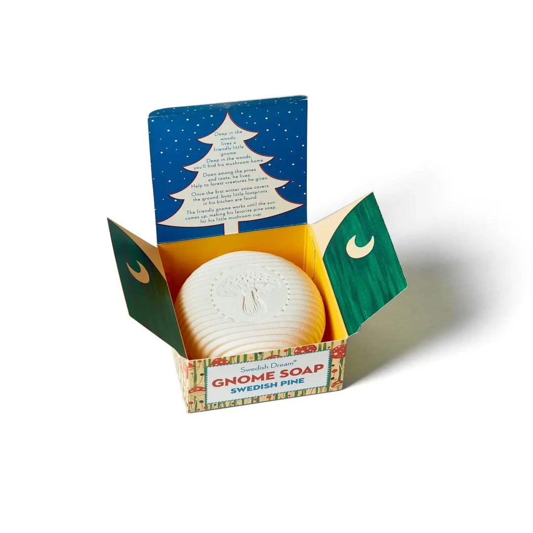 Stamped Swedish Pine Gnome Soap bar, 6 ounces
