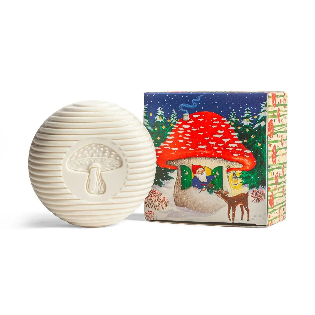 Swedish Dream Pine Gnome Soap bar and decorative packaging
