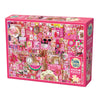 Cobble Hill Puzzles Puzzles/Games/Books Pink 1000 Piece Jigsaw Puzzle