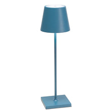 Load image into Gallery viewer, Zafferano America Decor Blue Poldina Pro Cordless Lamps
