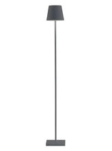 Load image into Gallery viewer, Zafferano America Decor Dark Grey Poldina Pro Large Floor Lamp Black
