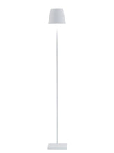 Load image into Gallery viewer, Zafferano America Decor White Poldina Pro Large Floor Lamp Black
