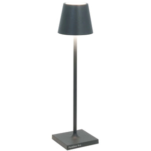 Zafferano America Decor Dark Grey Poldina Pro Micro Cordless Lamp