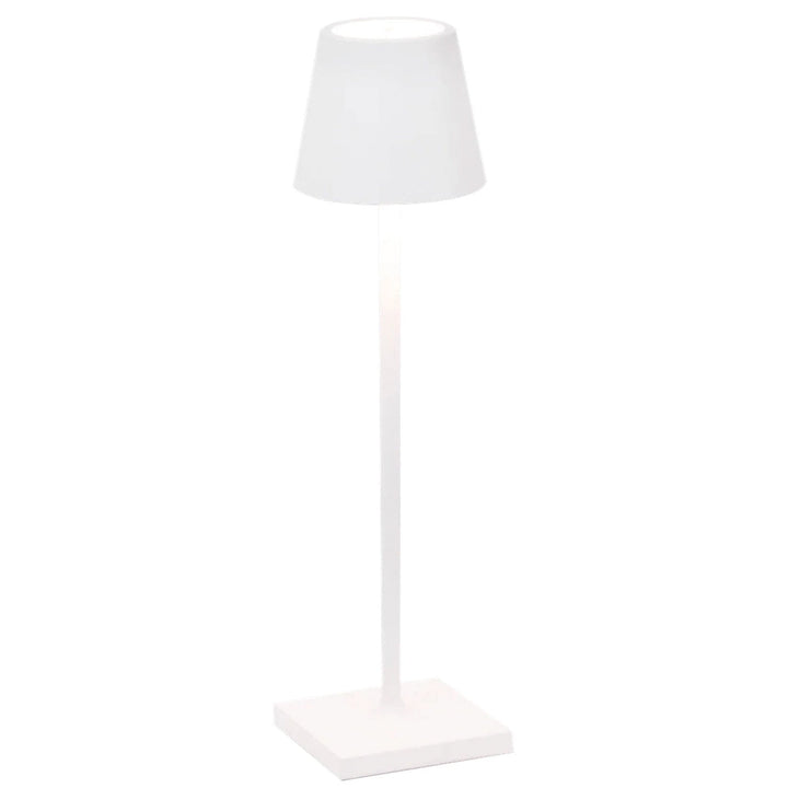 Zafferano America Decor White Poldina Pro Micro Cordless Lamp
