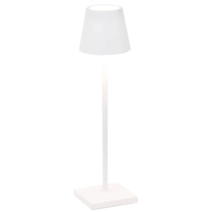 Zafferano America Decor White Poldina Pro Micro Cordless Lamp