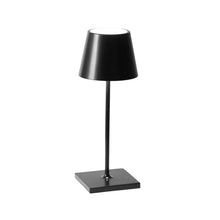 Load image into Gallery viewer, Zafferano America Decor Black Poldina Pro Mini Cordless Lamps
